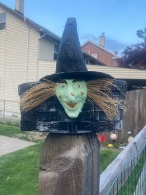 Wicked Witch Basket/Planter